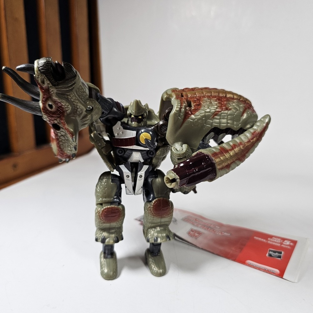 2002 Hasbro Transformers Dinobots Triceradon